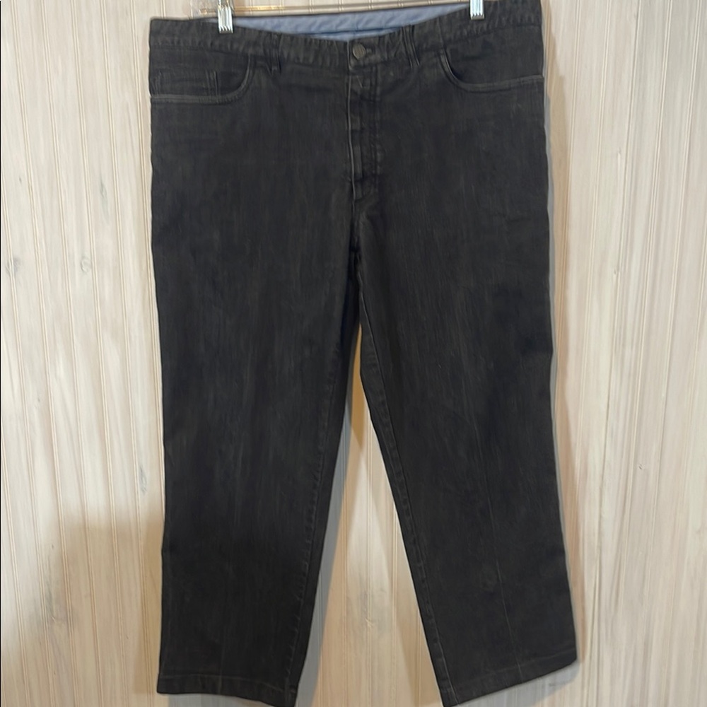 BRIONI MARMOLADA JEANS MID RISE STRAIGHT LEG 42